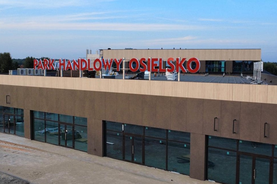 Nowy park handlowy w Osielsku. Otwarcie już niedługo!
