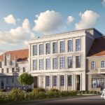 wizualizacja 4Idea Studio_zmiany budynku po dawnym Domie Towarowym w Koronowie