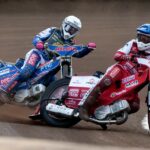 31-03-2026_żużel_mecz sparingowy Abramczyk Polonia Bydgoszcz – Bayersystem GKM Grudziądz_Maksymilian Pawełczak, Bastian Pedersen – SF