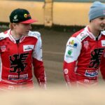 31-03-2026_żużel_mecz sparingowy Abramczyk Polonia Bydgoszcz – Bayersystem GKM Grudziądz_Maksymilian Pawełczak, Wiktor Przyjemski – SF