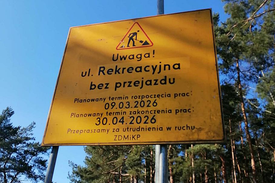 Spore zmiany w Myślęcinku. Ulica Rekreacyjna będzie zamknięta