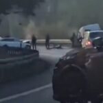 Poważny wypadek na drodze śmierci DK 10. Lądował śmigłowiec LPR Wypadek-Przyłubie-DK10