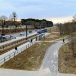 Kiedy nastąpi kontynuacja ciągu pieszo-rowerowego wzdłuż Andersa? ddr andersa bb