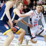7-04-2026_koszykówka_Pekao I Liga Koszykarzy_Enea Abramczyk Astoria Bydgoszcz – Miners Katowice_Marcin Nowakowski, Mateusz Pluta – SF
