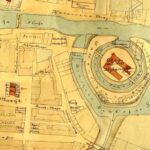 ZAMEK NA DAWNEJ MAPIE MIASTA