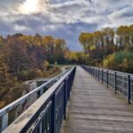 most kolei wąskotorowej koronowo