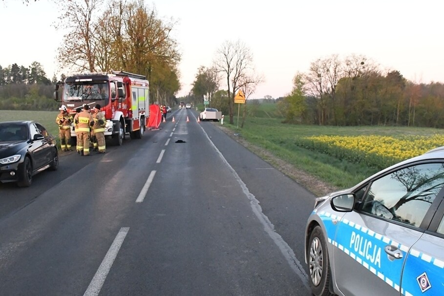 Tragiczna majówka na drogach. Nastolatek śmiertelnie potrącony przez samochód