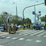 Ogromny korek. Tir zderzył się z podnośnikiem w Bydgoszczy 12-05-2026_wypadek Fordońska Bydgoszcz_AChrobak_nadesłane