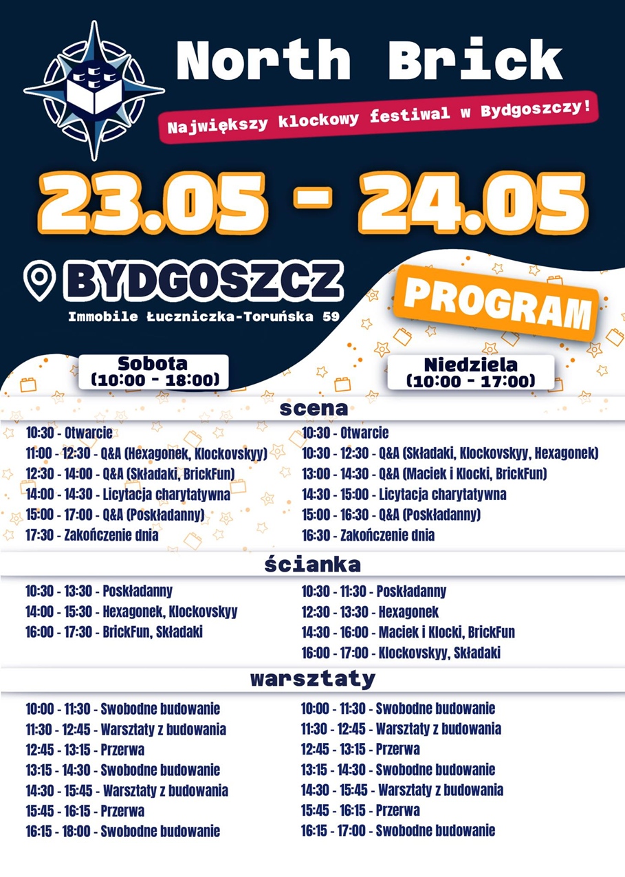 Bydgoszcz stolicą klocków! Już w ten weekend North Brick! [KONKURS]