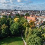Bardzo dobra wiadomość dla Bydgoszczy. Statystyczny rozwód z Toruniem staje się faktem bydgoszcz park kochanowskiego śródmieście widok SM