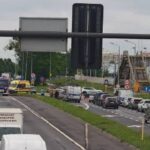 Groźny wypadek w Bydgoszczy. Ważna ulica była sparaliżowana Wypadek-Kamienna-ITS