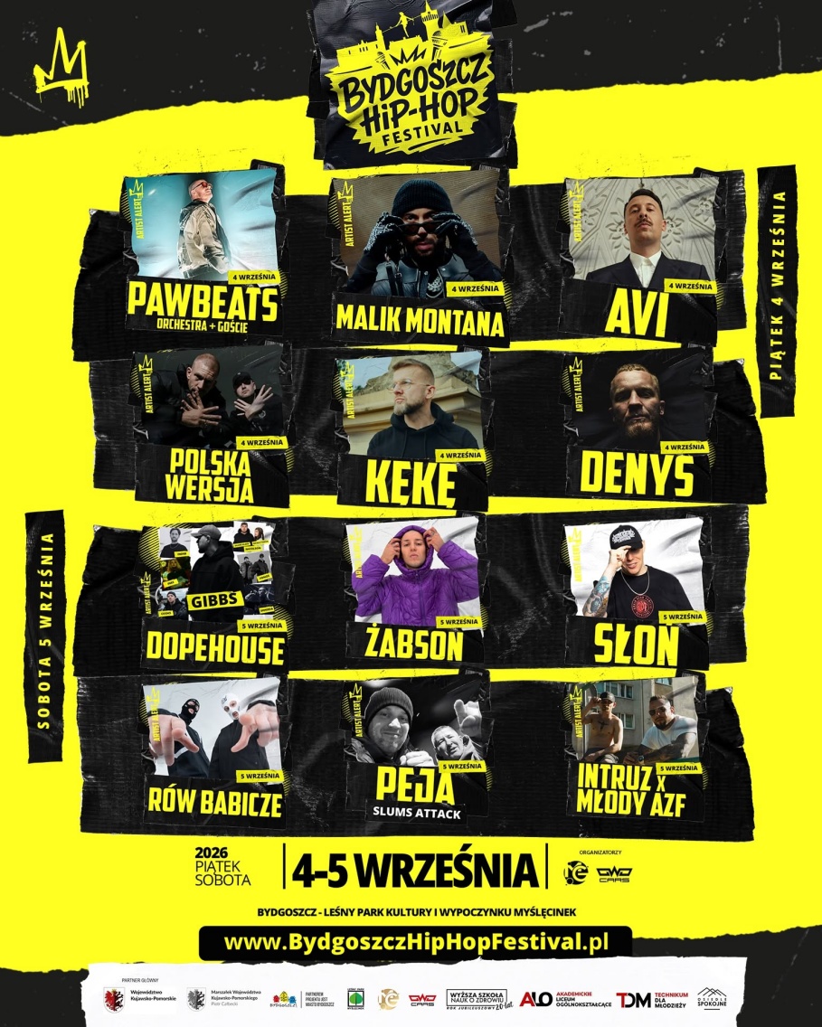 Hip-Hopowe wydarzenie nadchodzi do Bydgoszczy. Na scenie topowe gwiazdy rapu! [KONKURS]