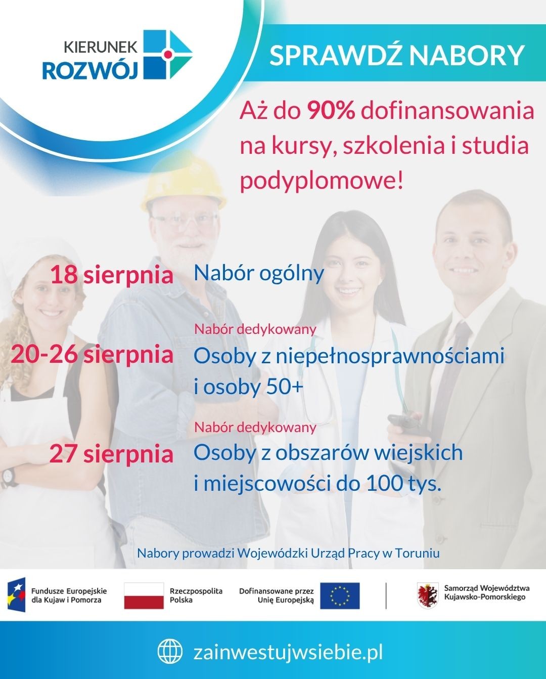 WUP ogłasza nabór do Unijnego projektu Kierunek-Rozwój. Sprawdź, co oferuje!