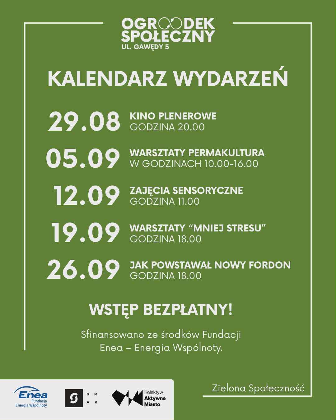W Fordonie powstał ogródek społeczny! Możesz w nim zrobić własne wydarzenie